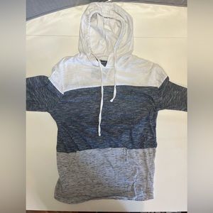 Broken threads Mens pullover hoodie Size:Small​